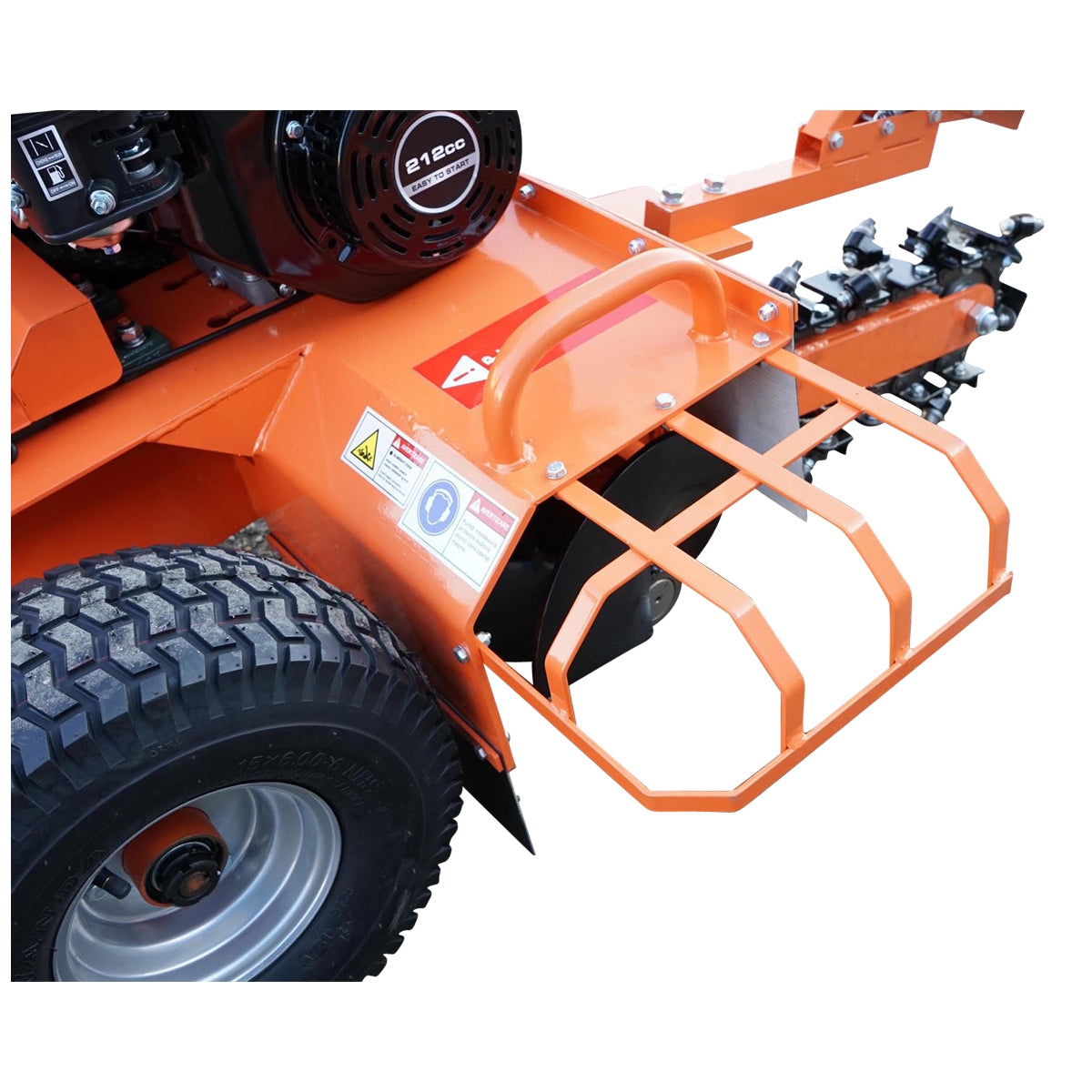 Машина за копаене на канали 7 CP работна ширина 100мм дълбочина 450мм Thor