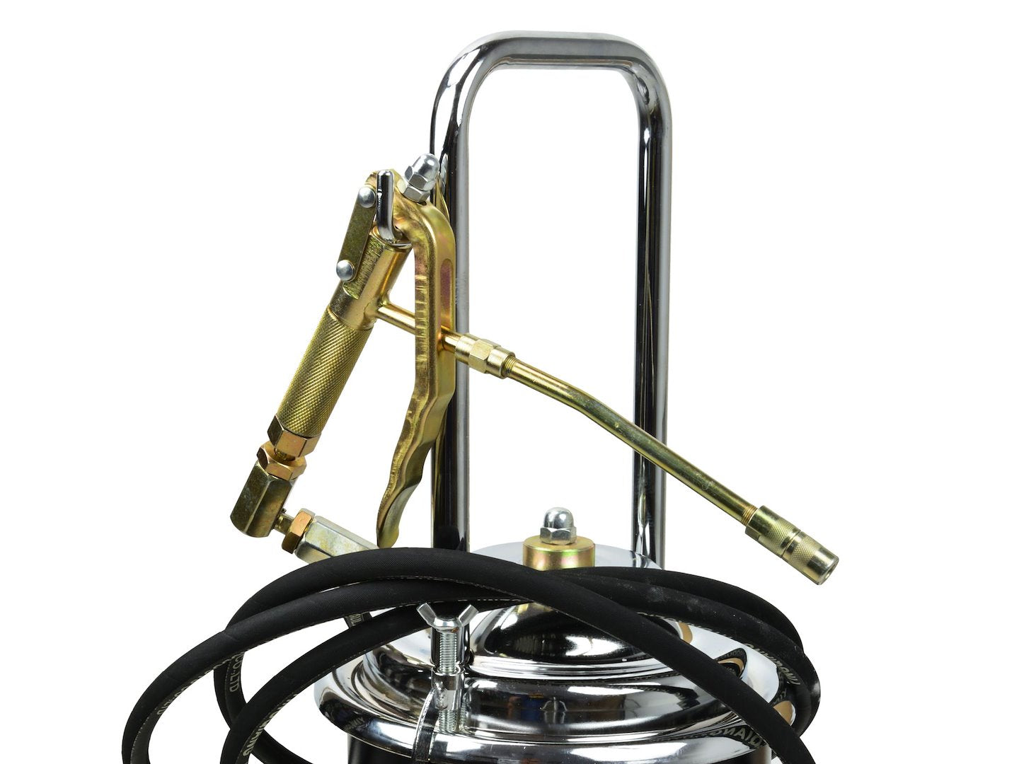 Помпа за гресиране с педал 15 л и маркуч 4 м, GEKO