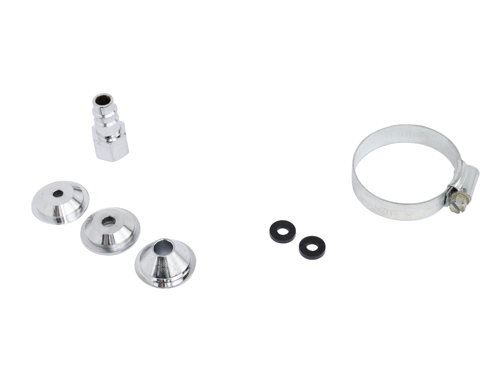 Пневматичен пистолет за мазилка и боя, дюза 4 6 8 мм и метален резервоар 4.5 л