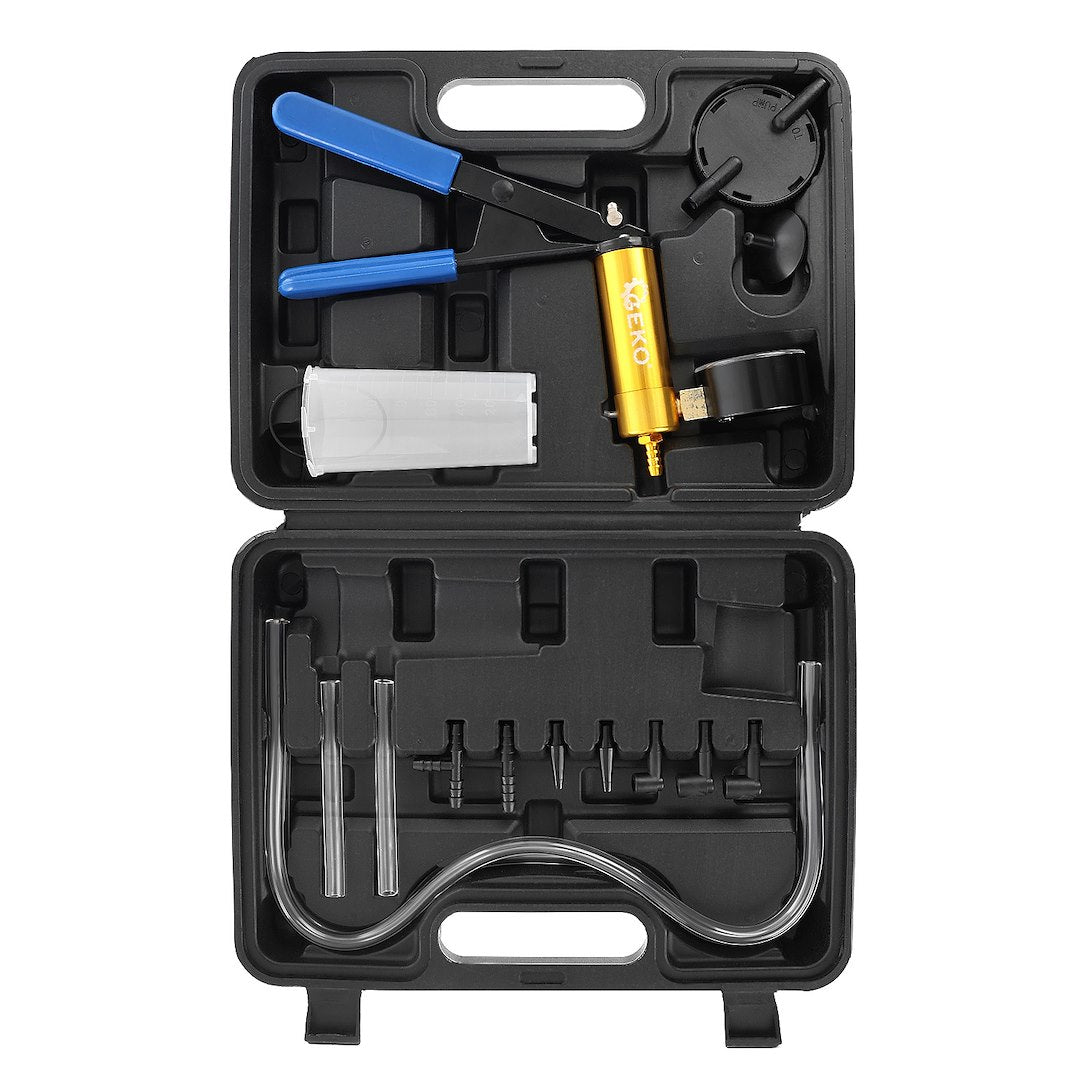 Комплект за смяна на спирачна течност с вакуум помпа