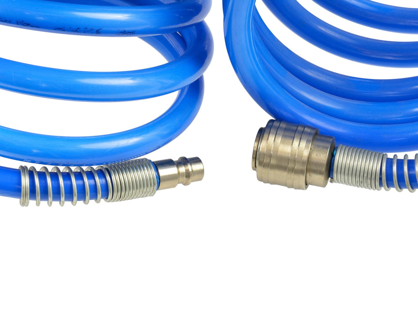 Спирален маркуч за въздух с бързи връзки 8х12 мм 20 м