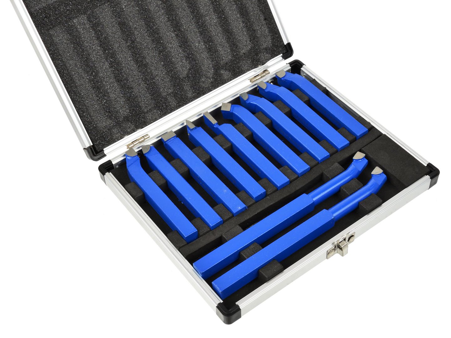 Комплект 11 карбидни ножа за струг 10 x 10 мм - GEKO