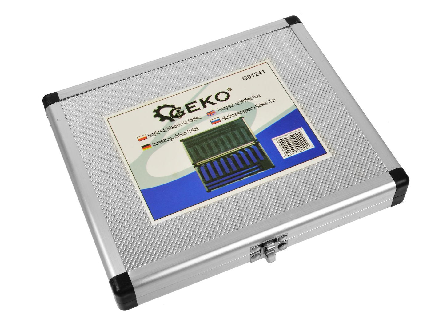 Комплект 11 карбидни ножа за струг 10 x 10 мм - GEKO