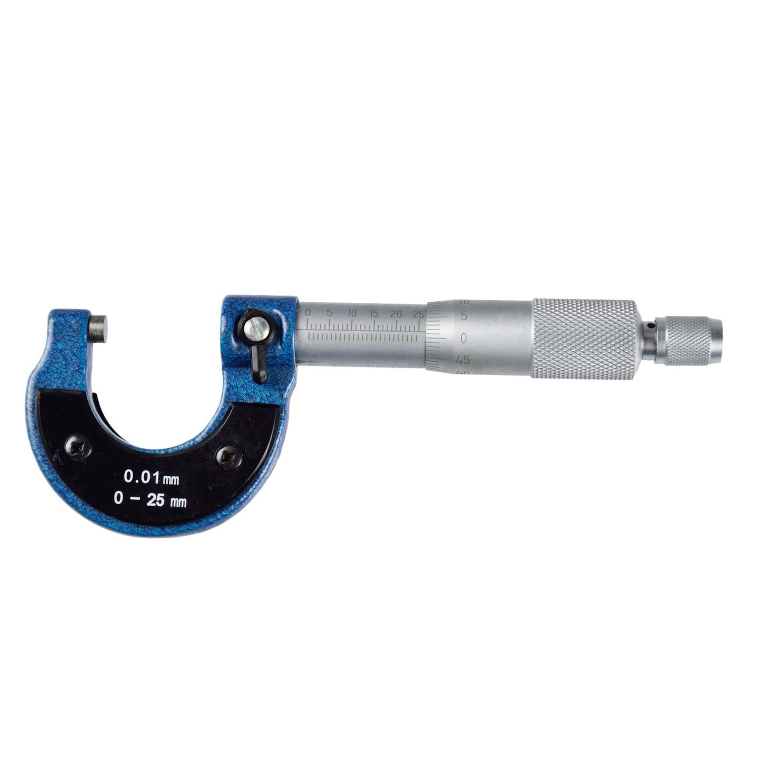 Механичен външен микрометър 0-25 мм, 0-01 мм, GEKO