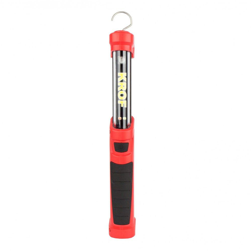 Работна лампа, зареждаща се 4W COB + 1W UV LED KROFTOOLS
