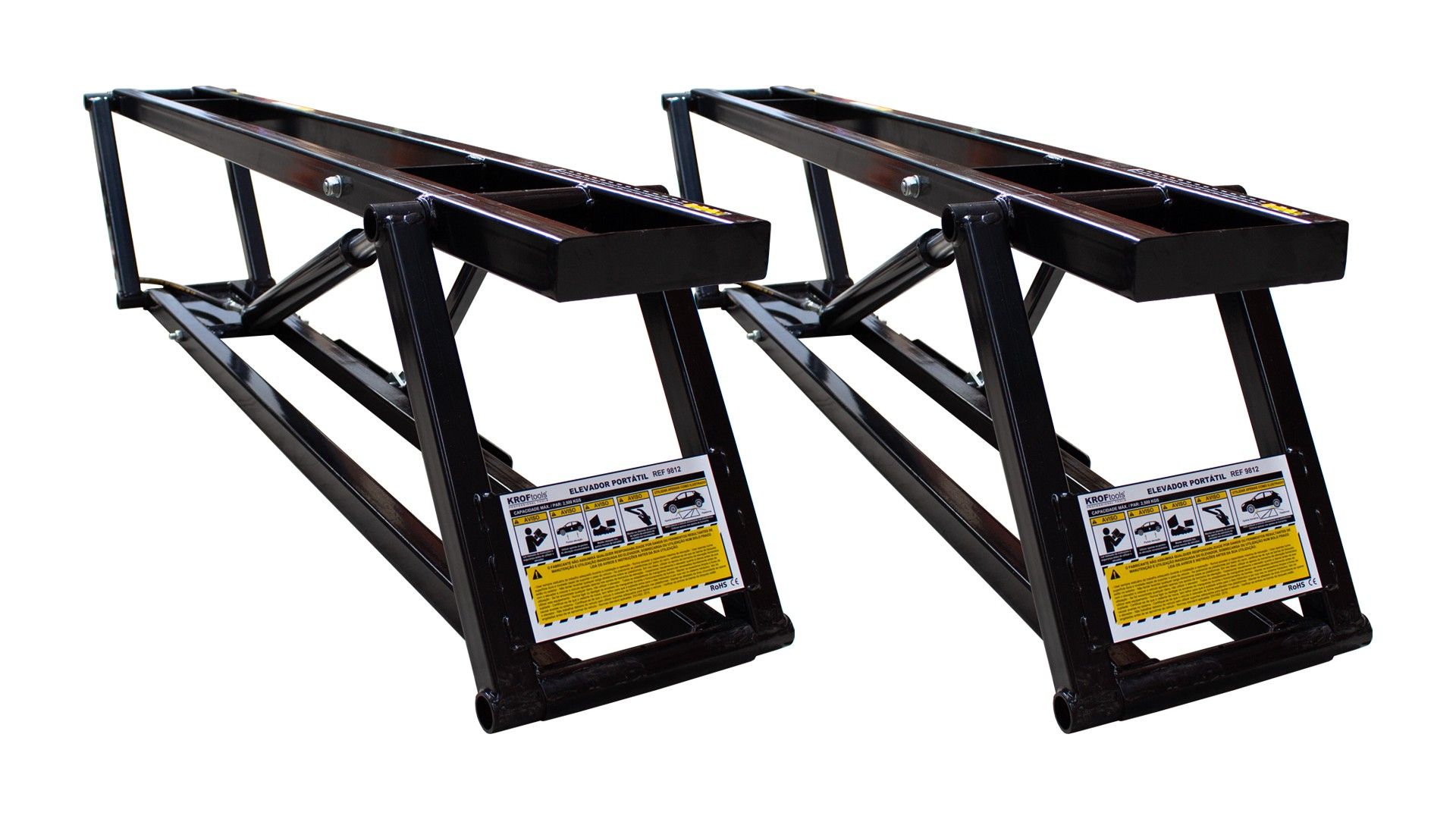 Подвижен подемник, електрохидравличен, тип ножица 2500 кг