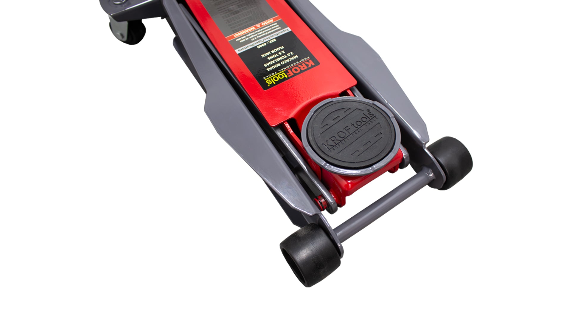 Крик тип крокодил с двоен цилиндър, ниска талия 2.5т KROFTOOLS