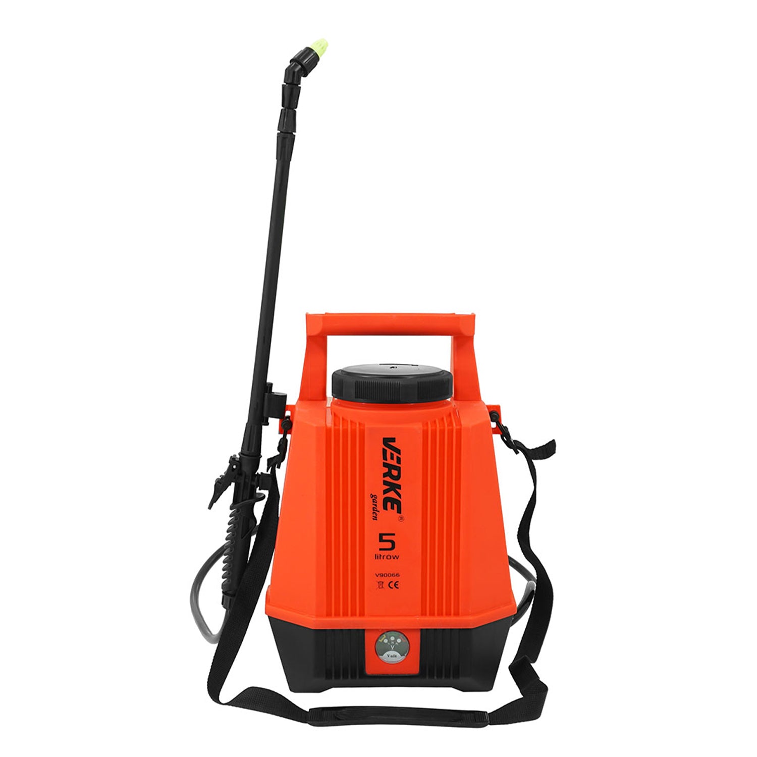 Електрическа пръскачка 5 л – с 12 V акумулатор за градина и насаждения – VERKE GARDEN