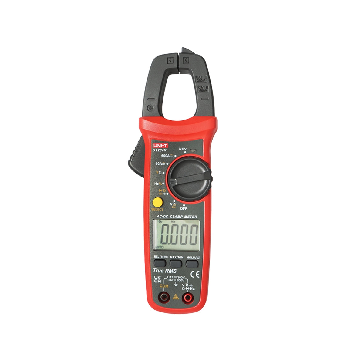Цифров клемомер, амперометрични клещи UT204R с 8 функции макс. 600V, 600A UNI-T