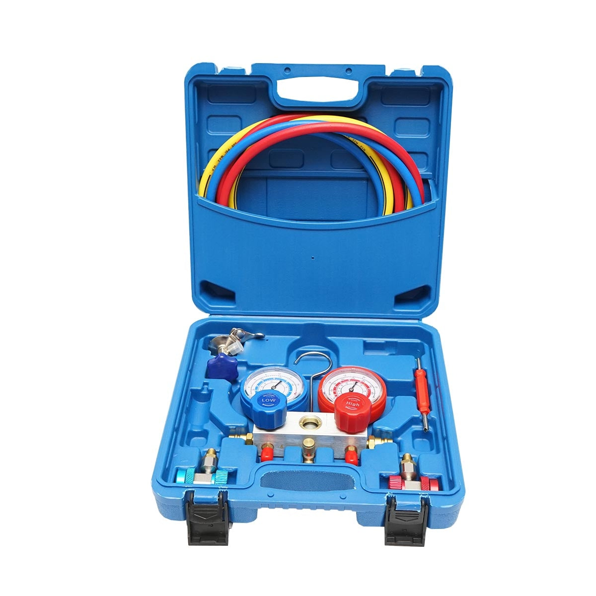 Комплект батерии с 2-пътен манометър за хладилен агент, AC R22 Breckner Germany