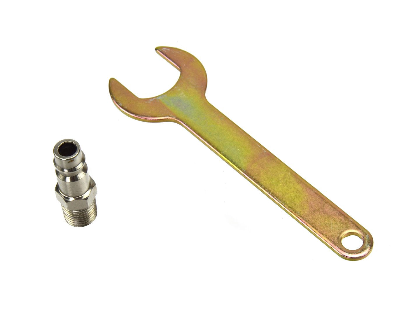 Пневматичен ексцентършлайф, ротационен 150 мм - с маркуч и плик за прах - GEKO