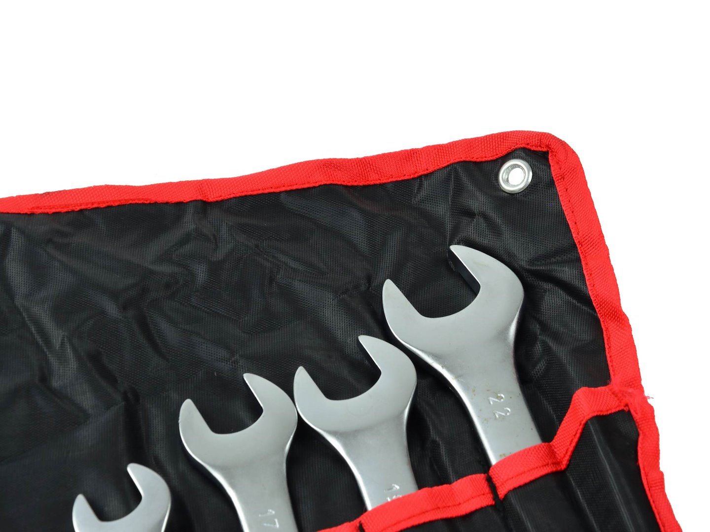 Комплект 12 фиксирани комбинирани гаечни ключове, сатенено покритие, CRV 6-22 мм - GEKO