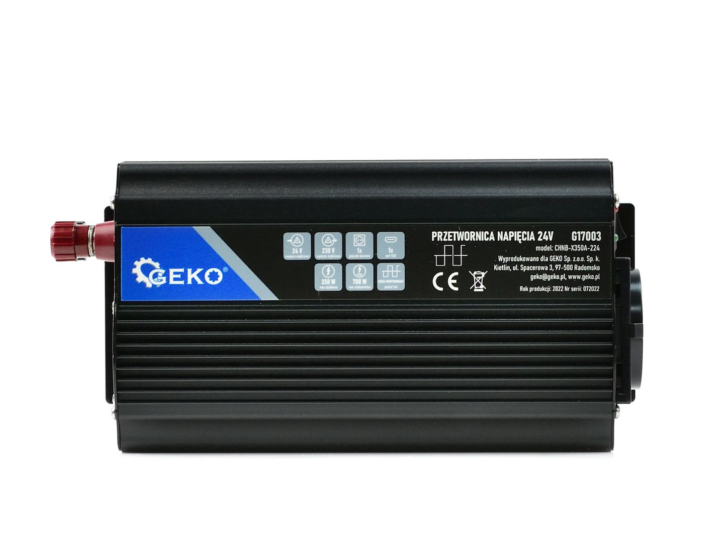 Инвертор на напрежение 24-220V 350/700W