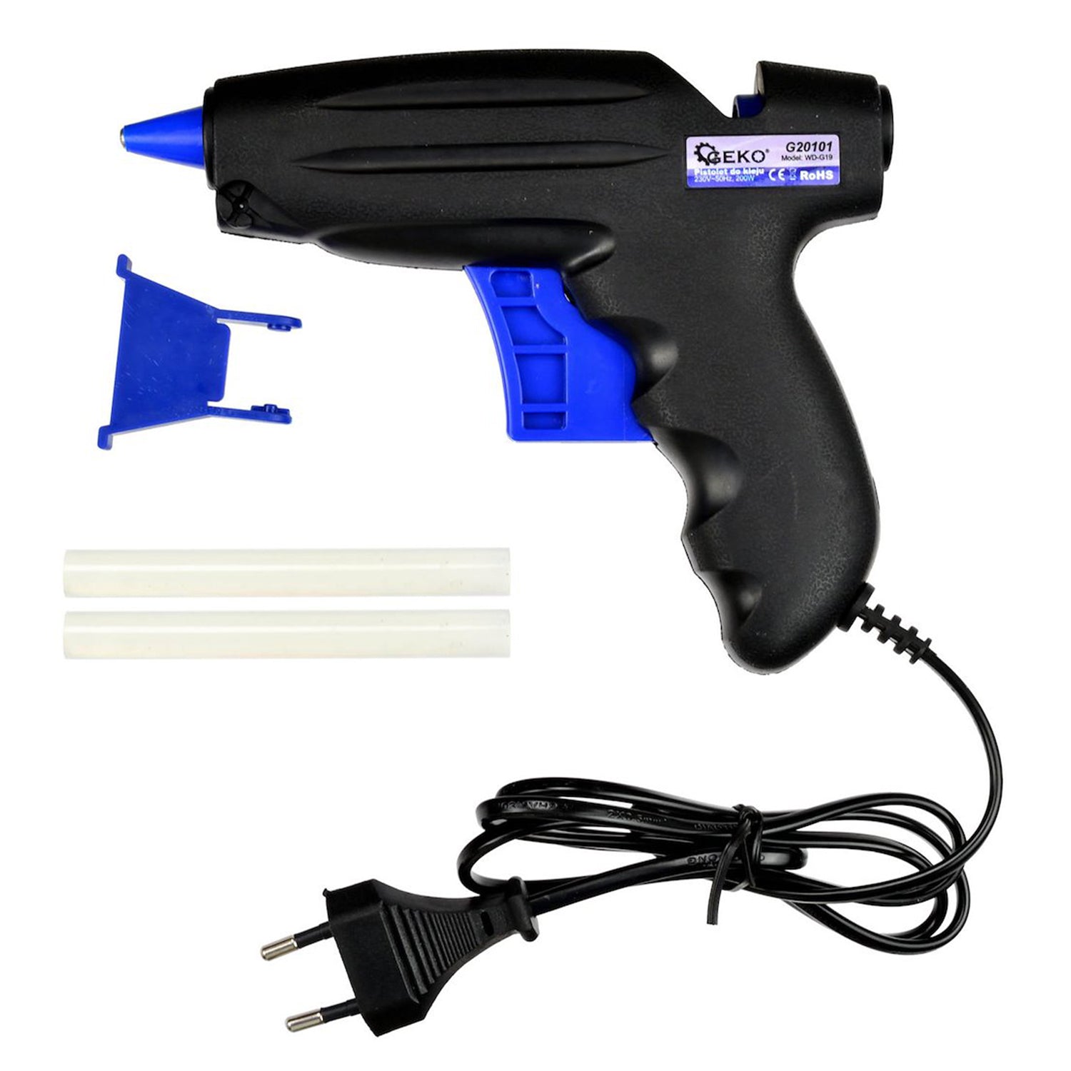 Пистолет за лепене със силикон 200W GEKO