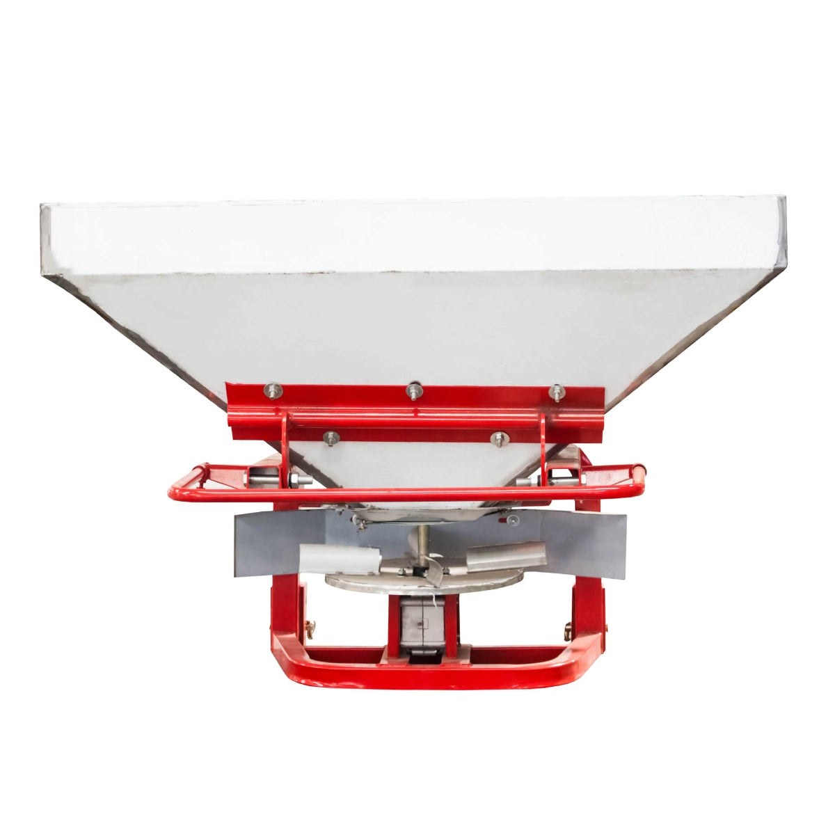 Разпръсквач на торове FLS600 от неръждаема стомана с управление в кабината и карданен вал, Konig Tractors