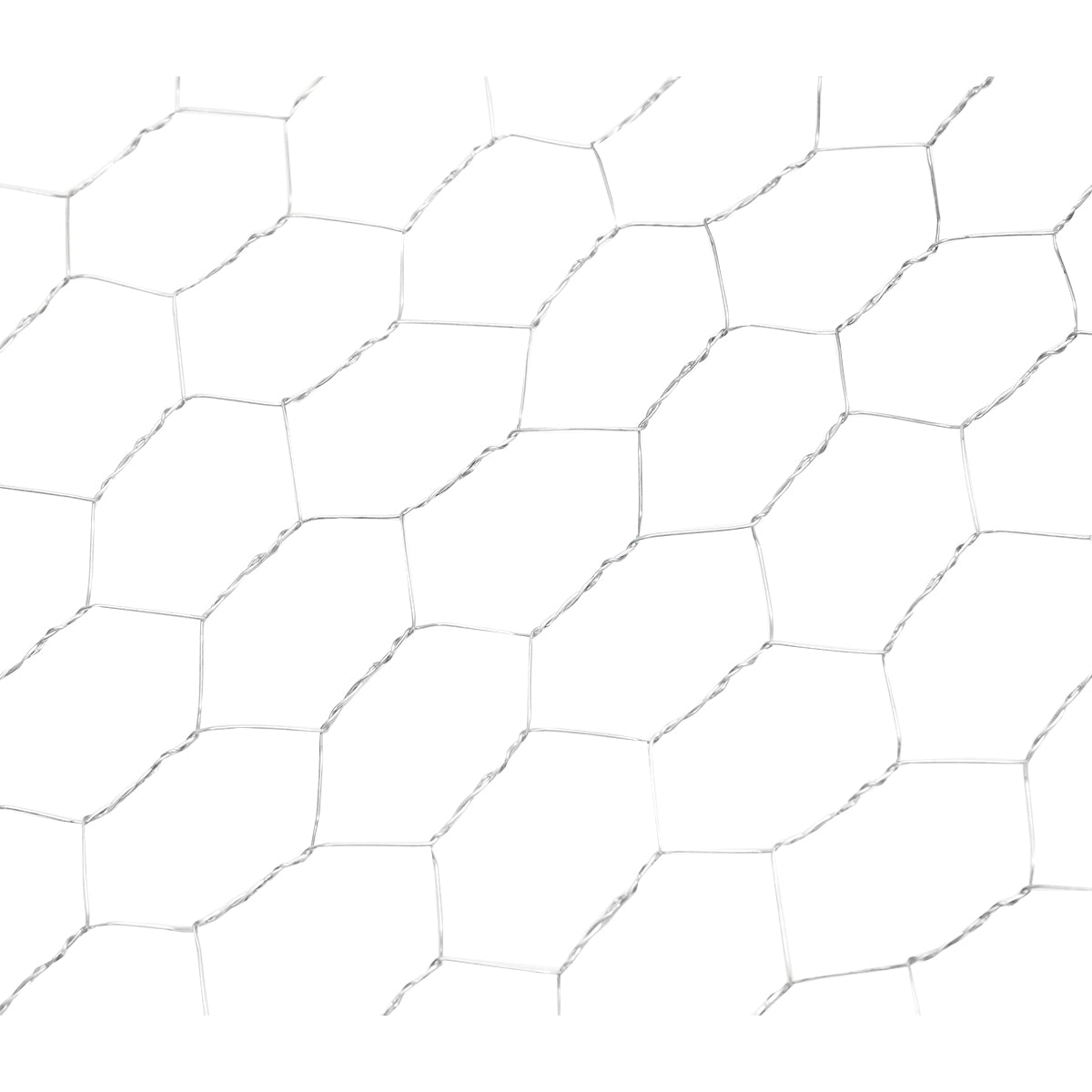 Оградна мрежа L20м, H150см, плетена, поцинкована, с 40мм око, за огради