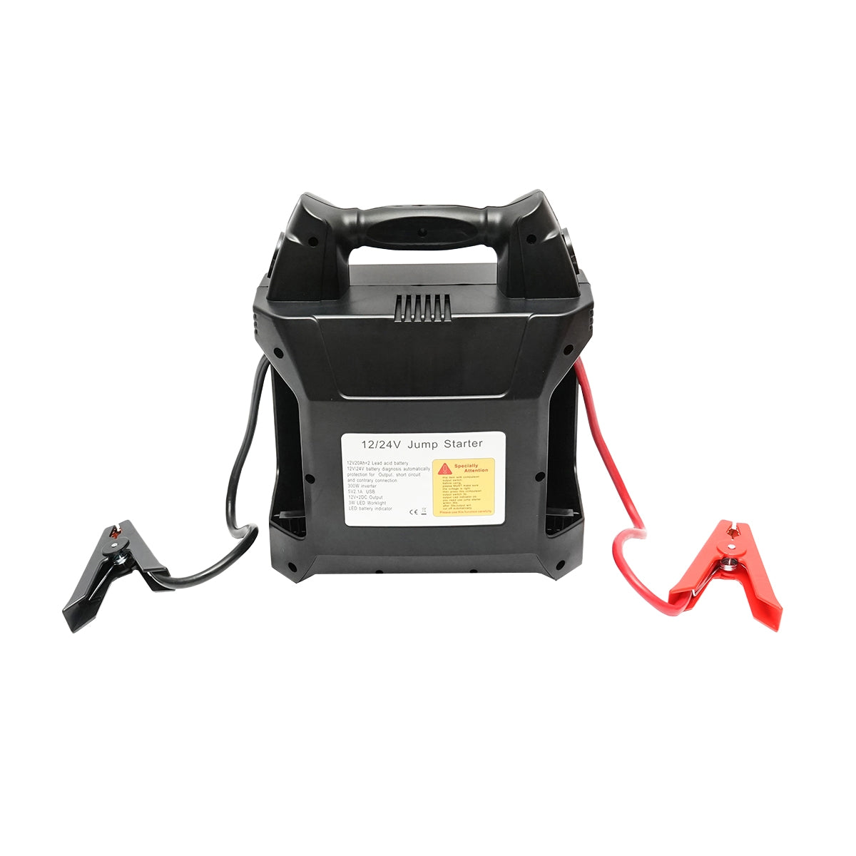 Преносим стартов робот с 5 функции 12/24V 300W 600-3000A, включена батерия, 3W LED лампа и 1xUSB 5V/2.1A