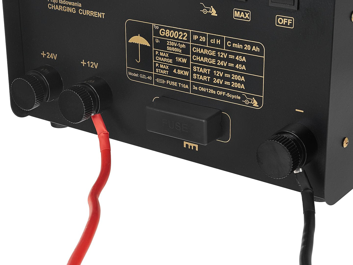 Зарядно устройство със стартов робот 200A 12/24V GEKO