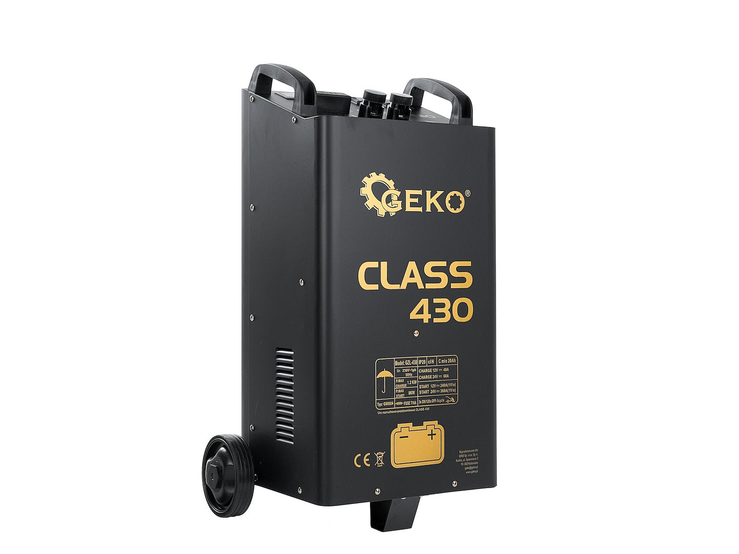 Робот за стартиране на автомобилен акумулатор с изправител 360A клас 430