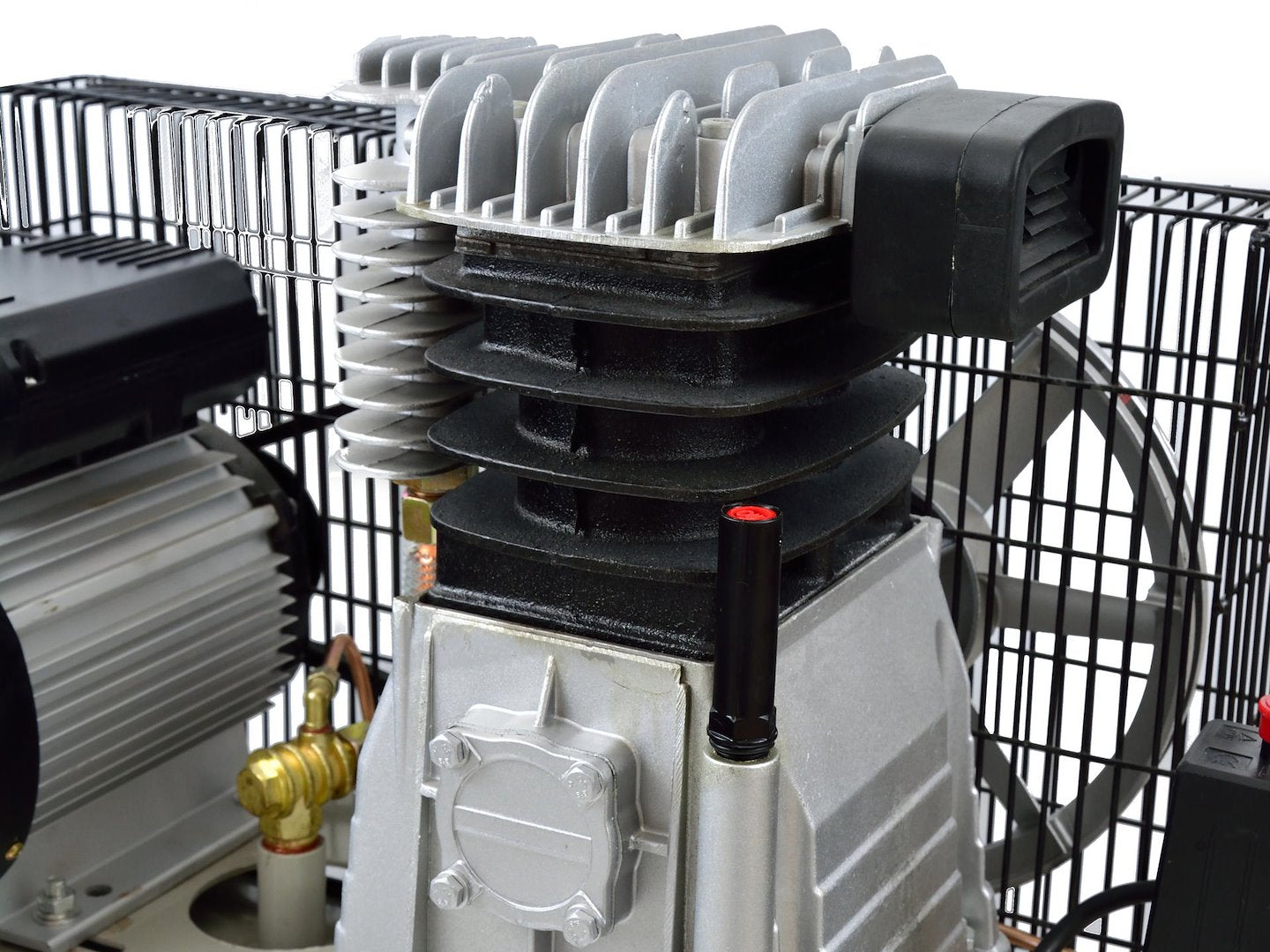 Въздушен компресор 100 л 420 л/мин. 220V GEKO