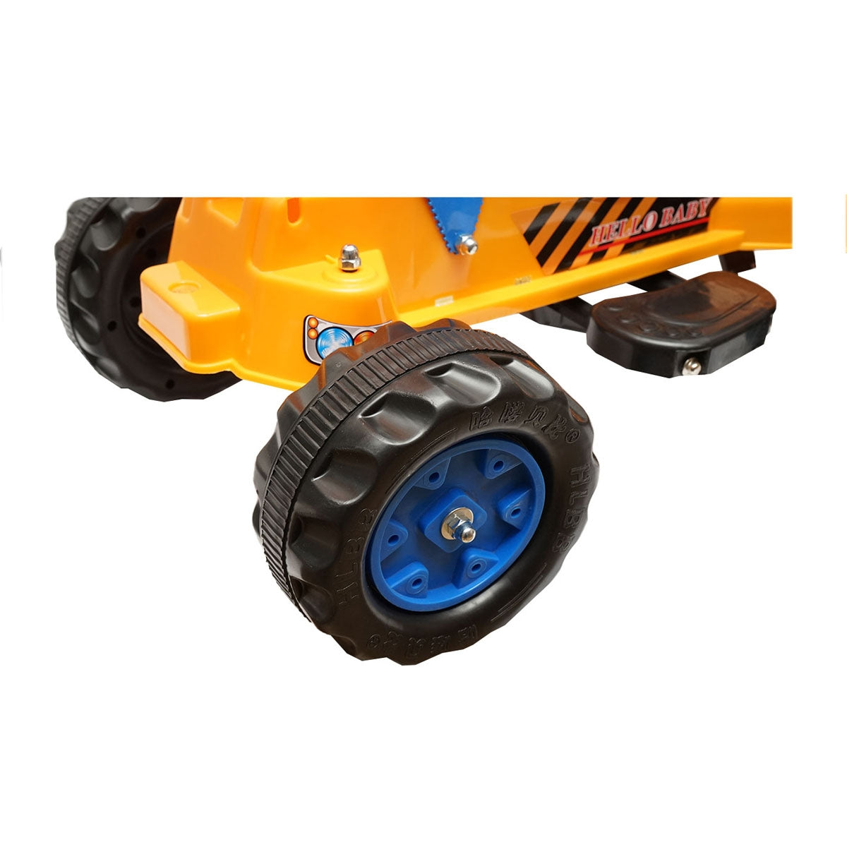 Багер, електрическа количка на батерии за деца от 3 до 6 години Hello Baby
