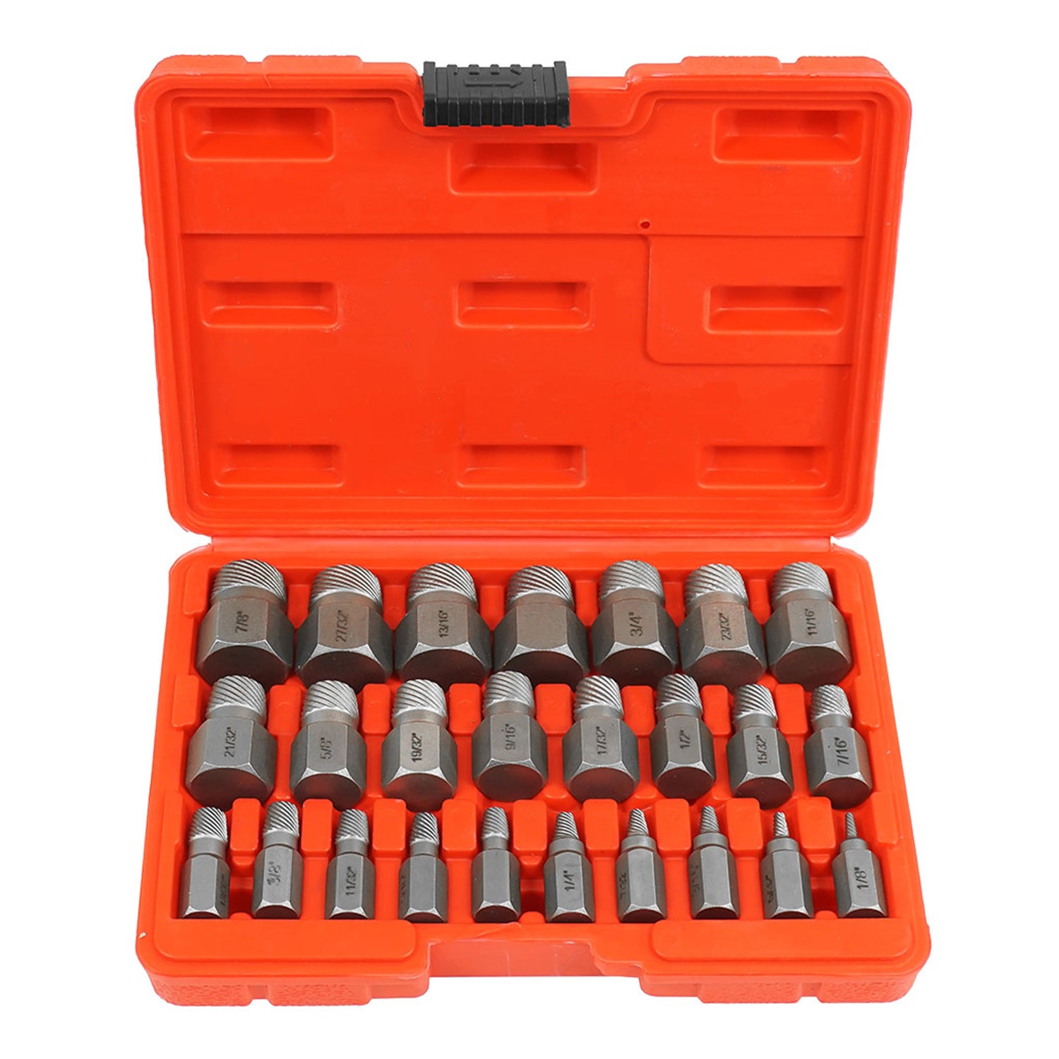 Комплект 25 екстрактора за счупени изхабени винтове - VERKE