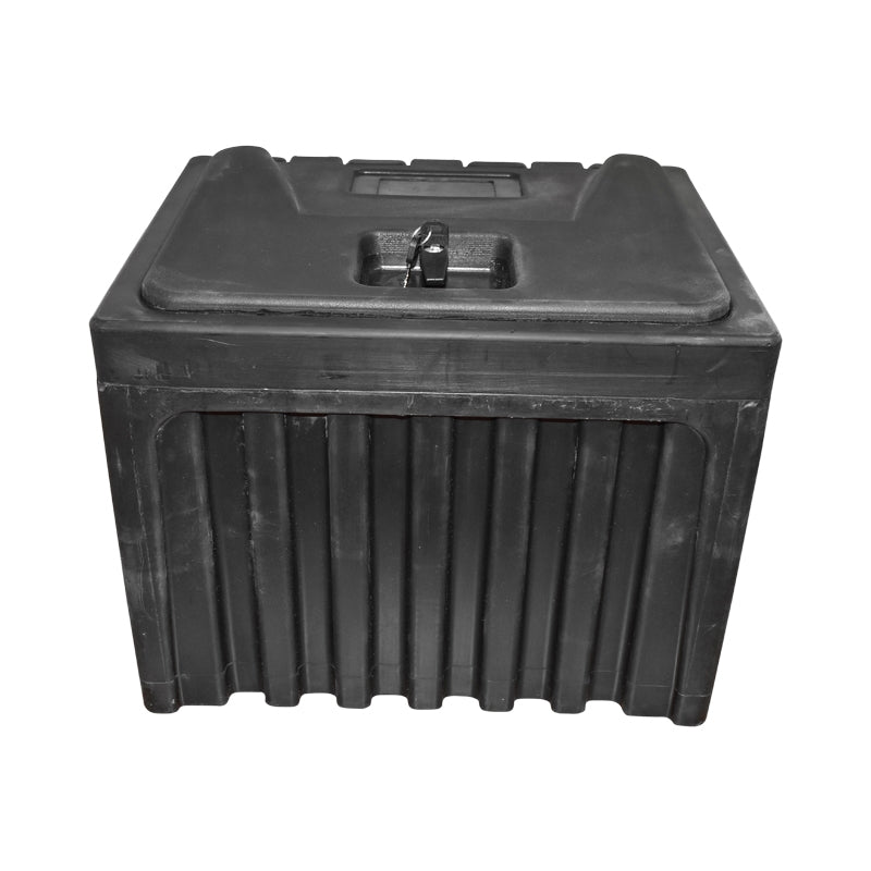 Кутия за инструменти без подпора, черна пластмаса 380x400x500 мм