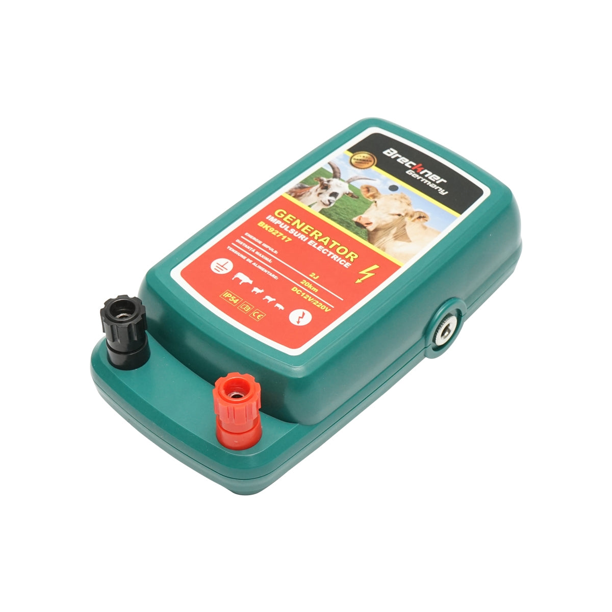 Устройство за генериране на импулси 2 джаула, 20км за ел. ограда 12V/220V, IP54 Breckner Germany