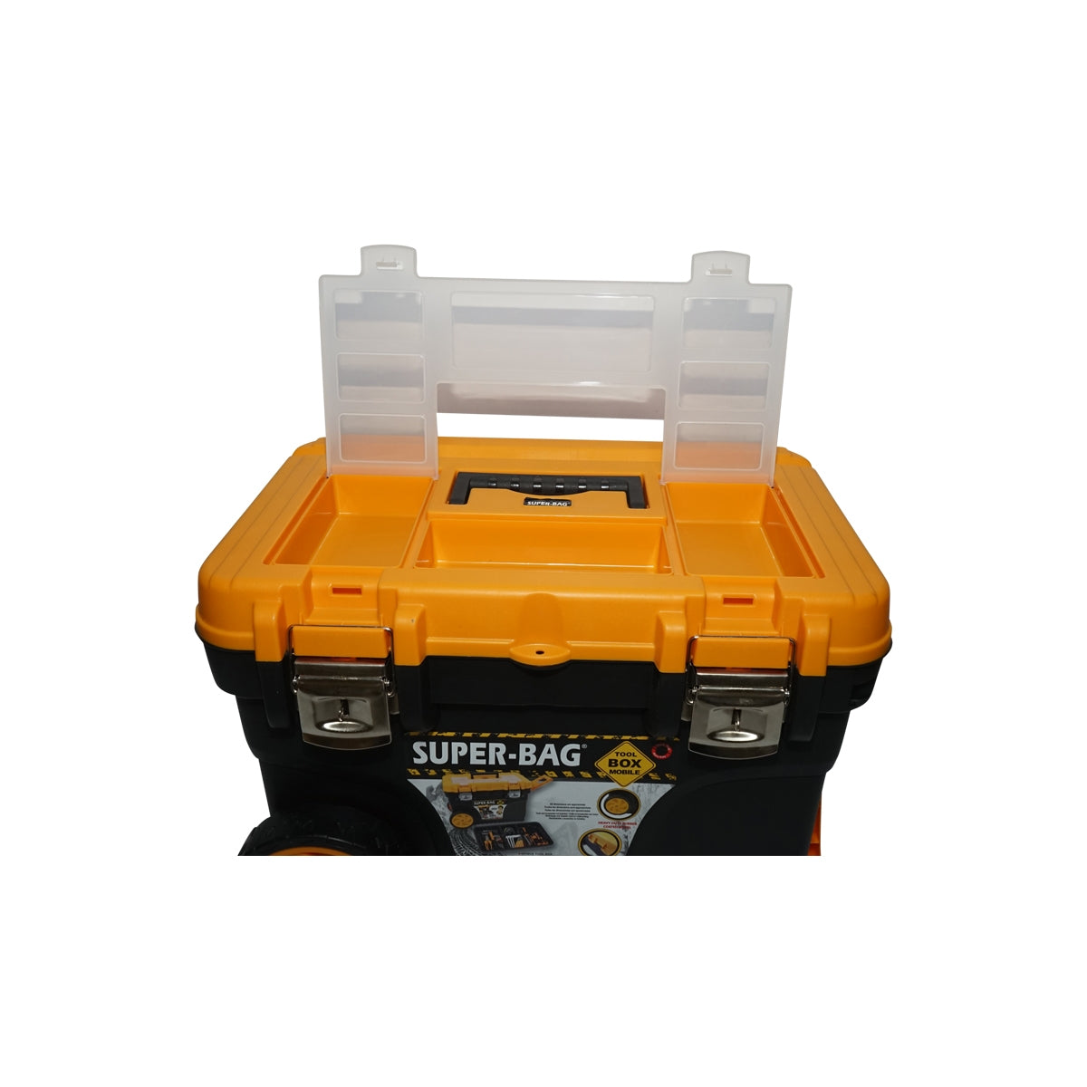 Кутия за инструменти heavy duty с колелца 652x400x420мм