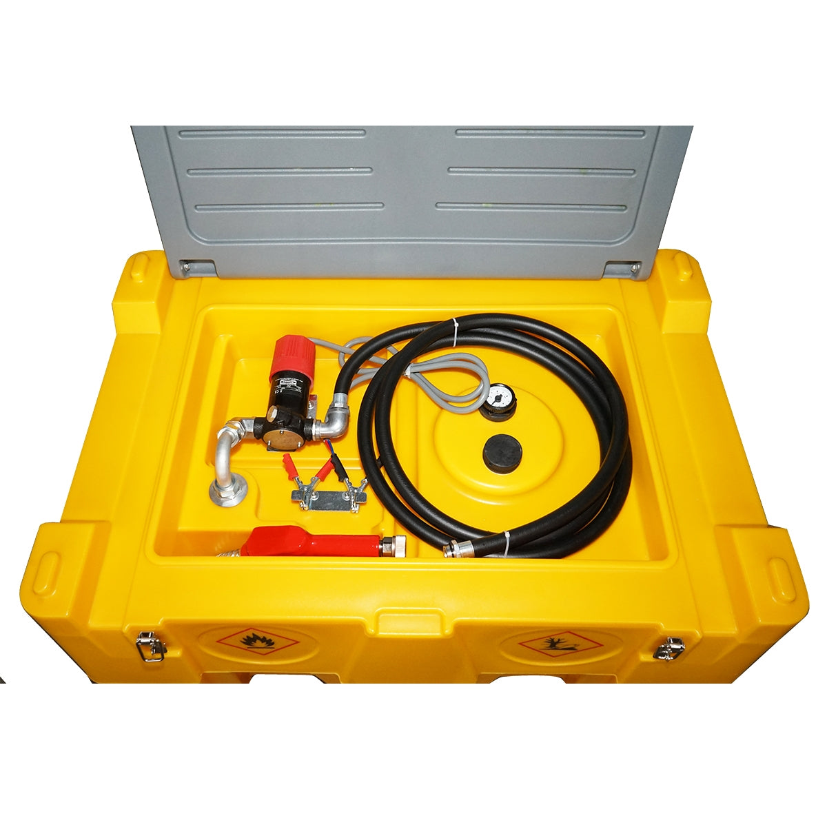 Резервоар за дизелово гориво 480L с трансферна система 12V/200W дебит 60L/min Breckner Germany