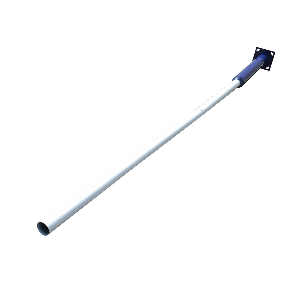 Стоманен стълб за осветление 4 м с бетонен монтажен фланец Breckner Germany