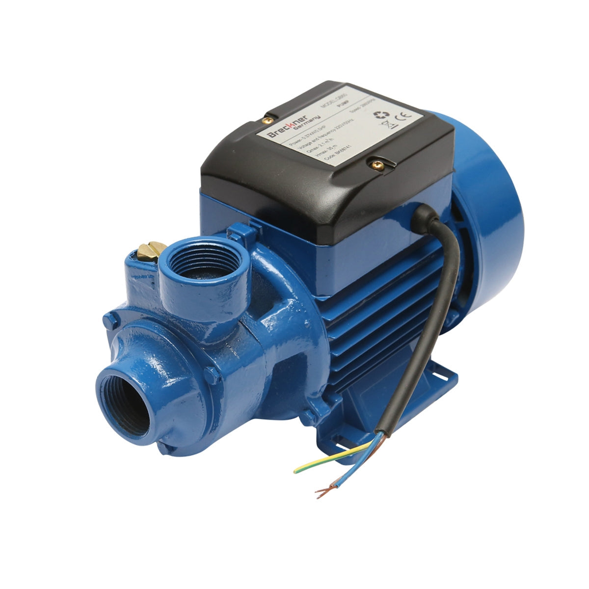 Помпа за повърхностни води, 370W, 35L/min, дълбочина 32m, 220V QB60 Breckner Germany