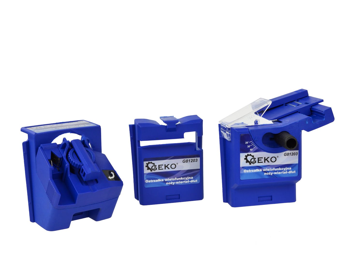 Мултифункционална машина за заточване на ножове, свредла и длета GEKO