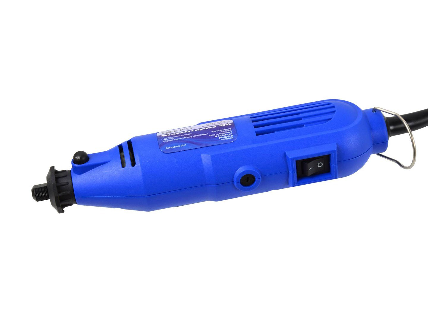 Комплект мини шлифовъчна машина с аксесоари 40 броя 220V GEKO