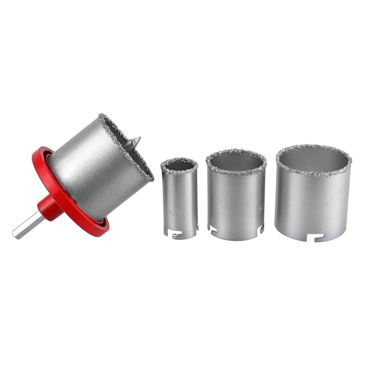 Комплект 4 боркорони с волфрамово HCS покритие за каменна керамика и теракота - KELTIN