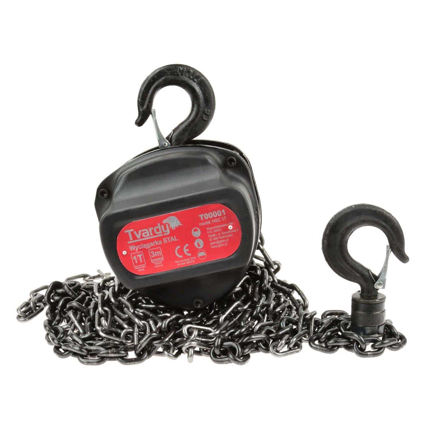 Верижна макара 1 т 3 м TVARDY