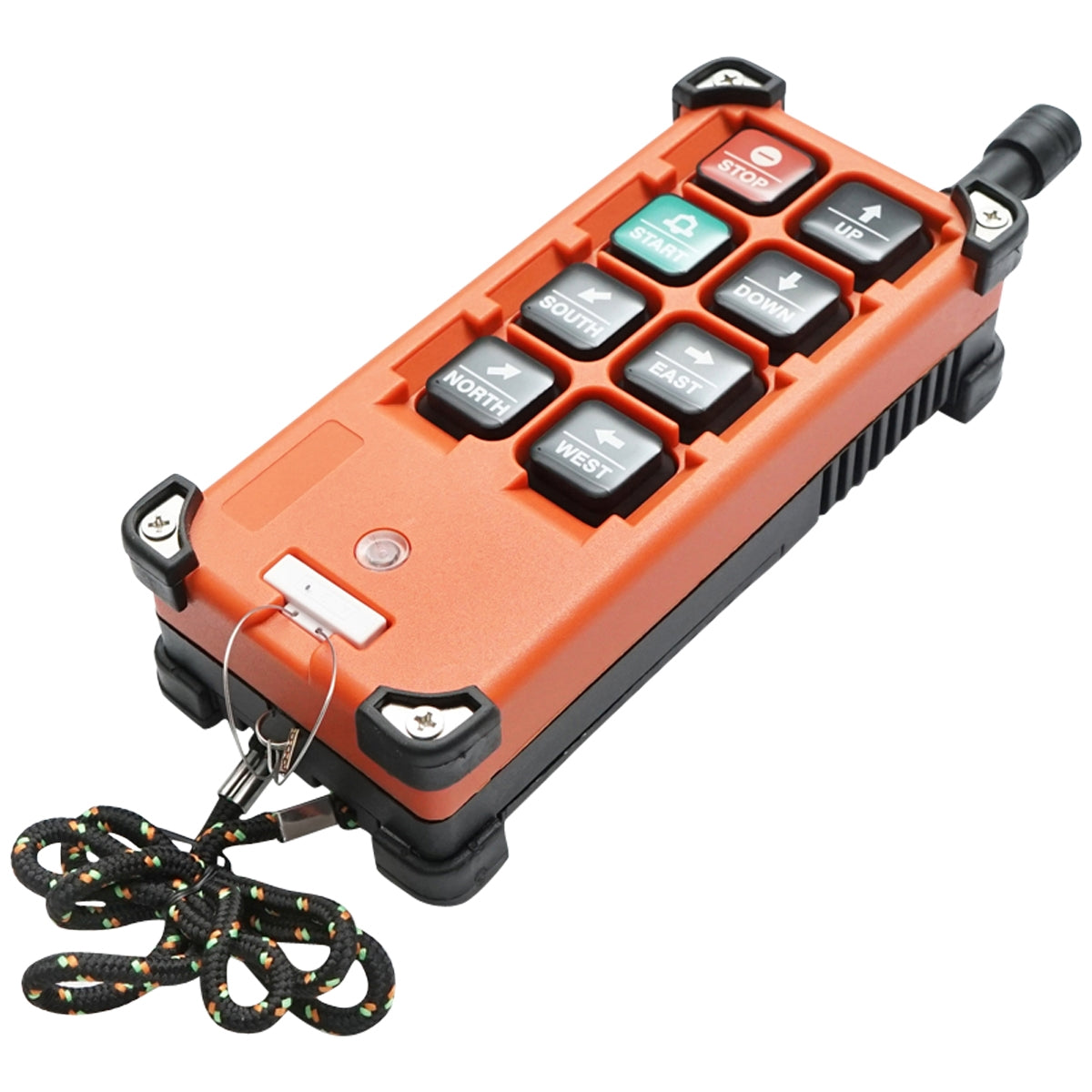 Безжично индустриално дистанционно с 6 механизма DC 12V/24V и защита от вода Breckner Germany