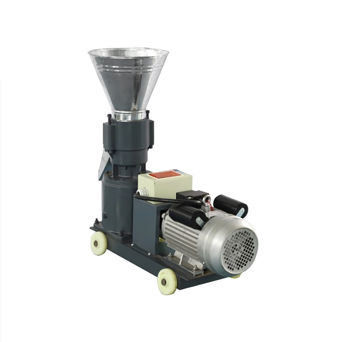 Гранулатор за фуражи, преса за зърнени култури 4KW, 220V с форма 6 мм и макс. производителност 150 кг/ч