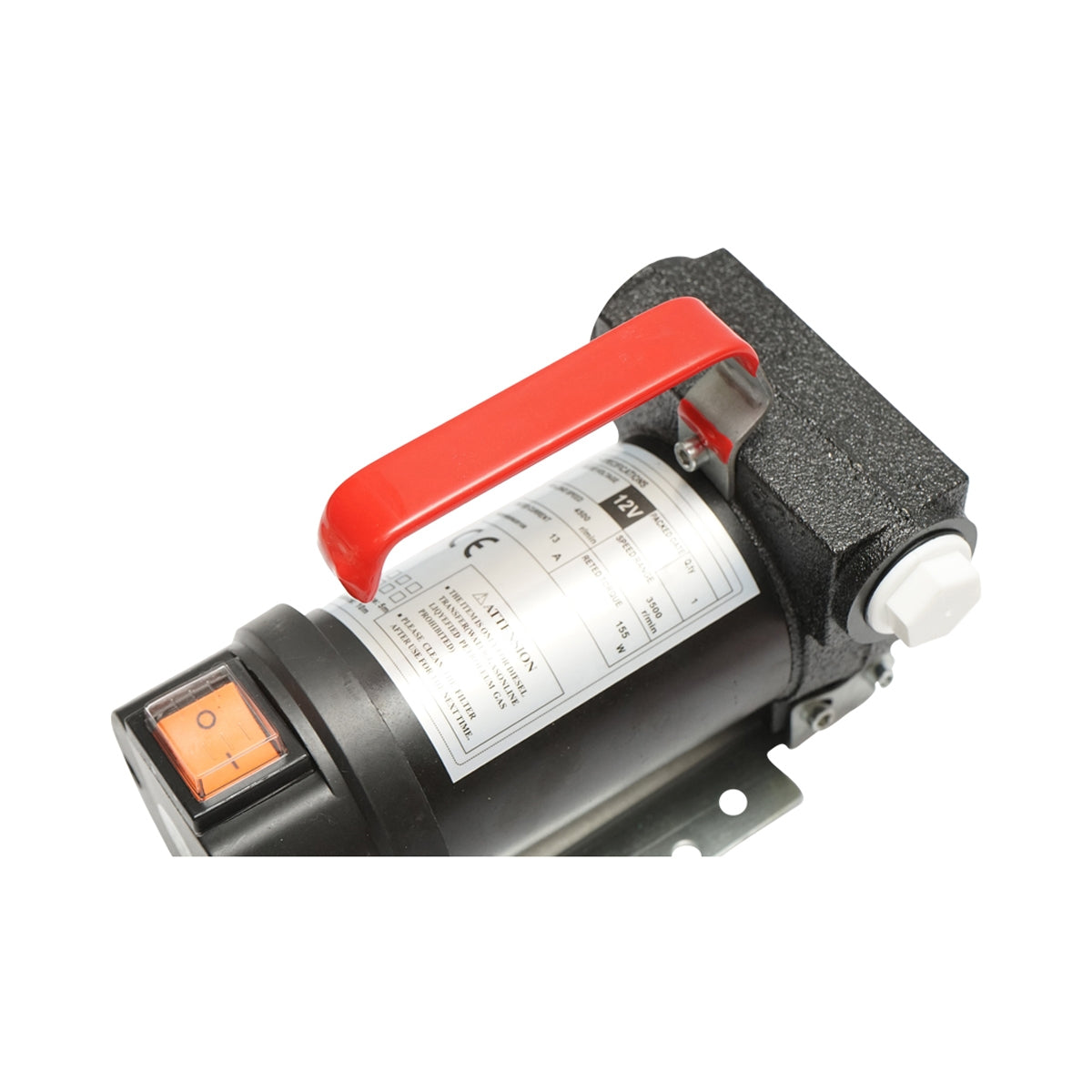 Комплект дизелова помпа за прехвърляне 12V със смукателен маркуч 1,5 м, маркуч за прехвърляне 4 м и пистолет Breckner Germany