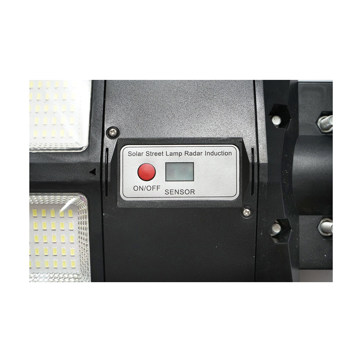 LED соларна лампа 200W за улично осветление 6500K със соларен панел, дистанционно, сензор за движение Breckner Germany