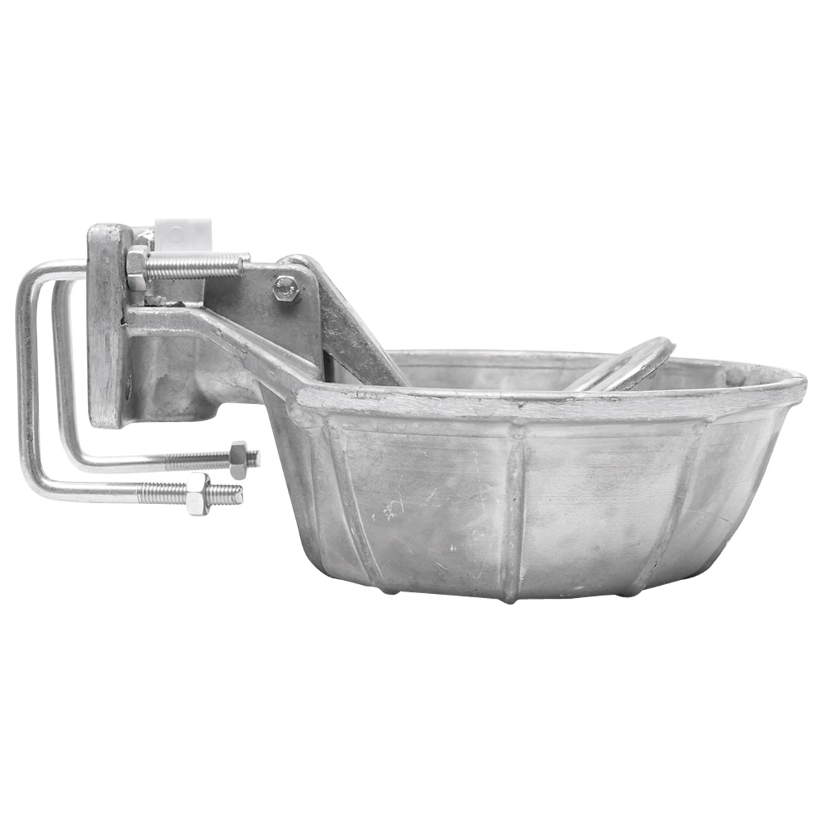 Aлуминиева поилка 2.5 л с капак и аксесоари за закрепване