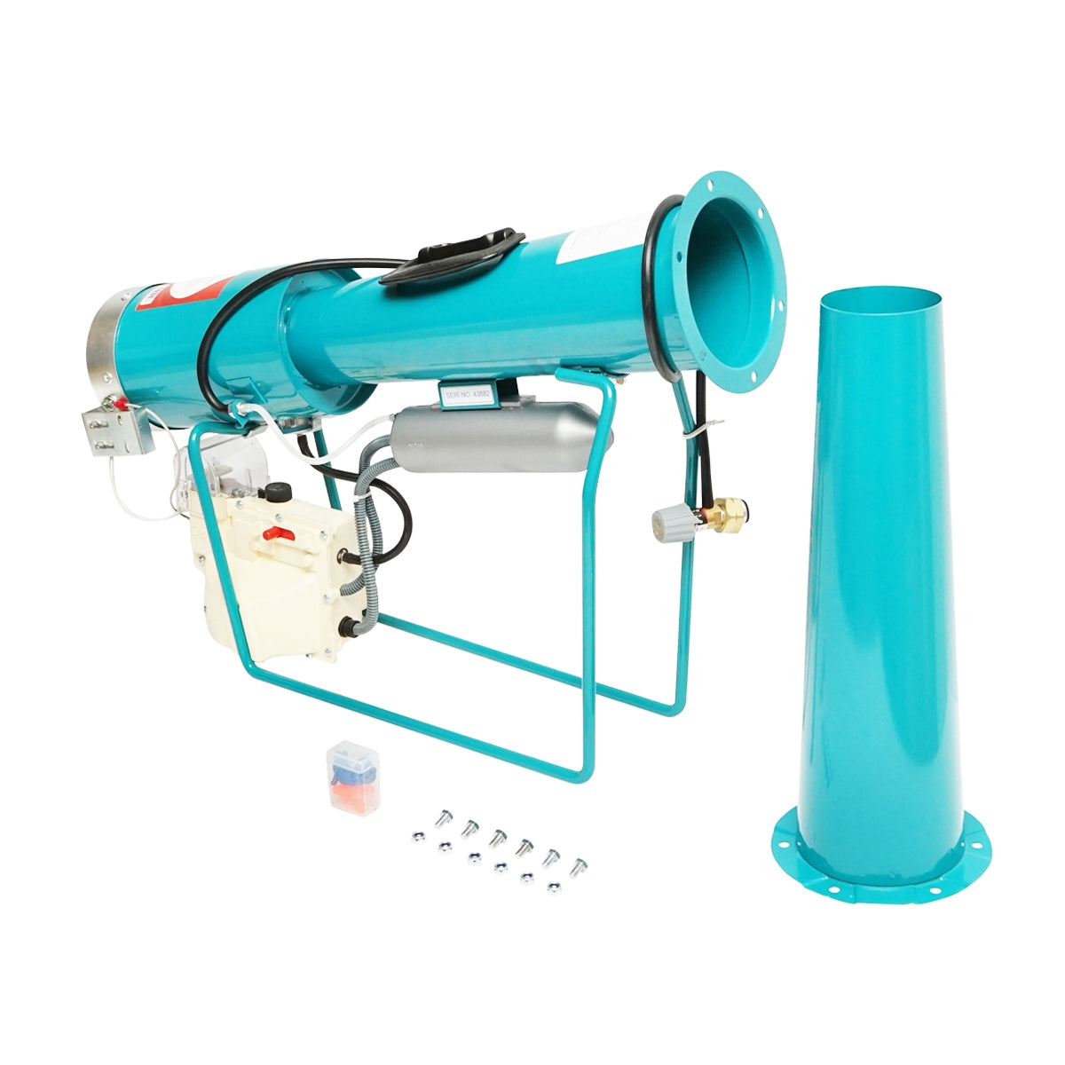 Механично оръдие за взрив на газ за сплашване на птици 150x970х520мм