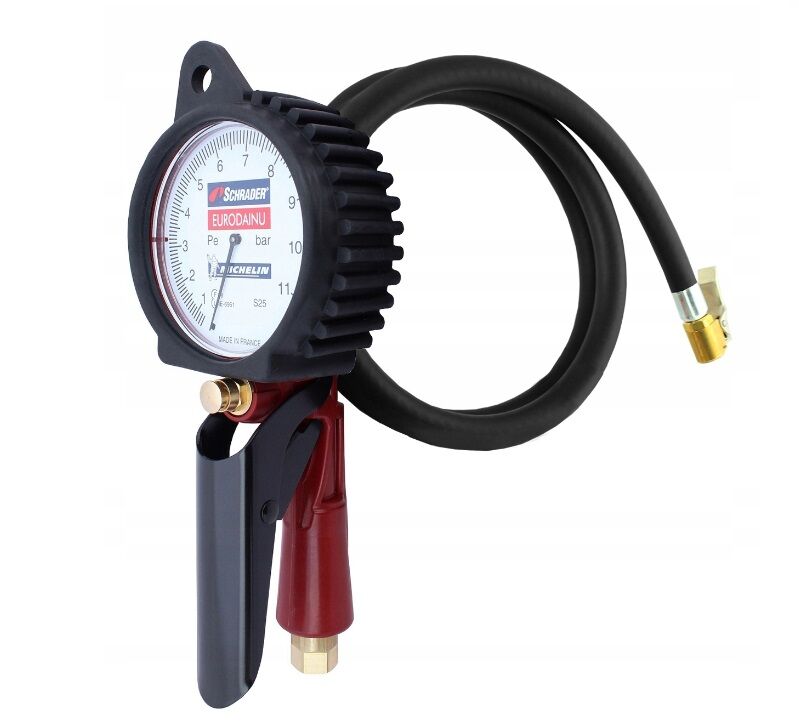 Професионален пистолет за напомване на гуми SCHRADER MICHELIN EURODAINU 0-11 бара