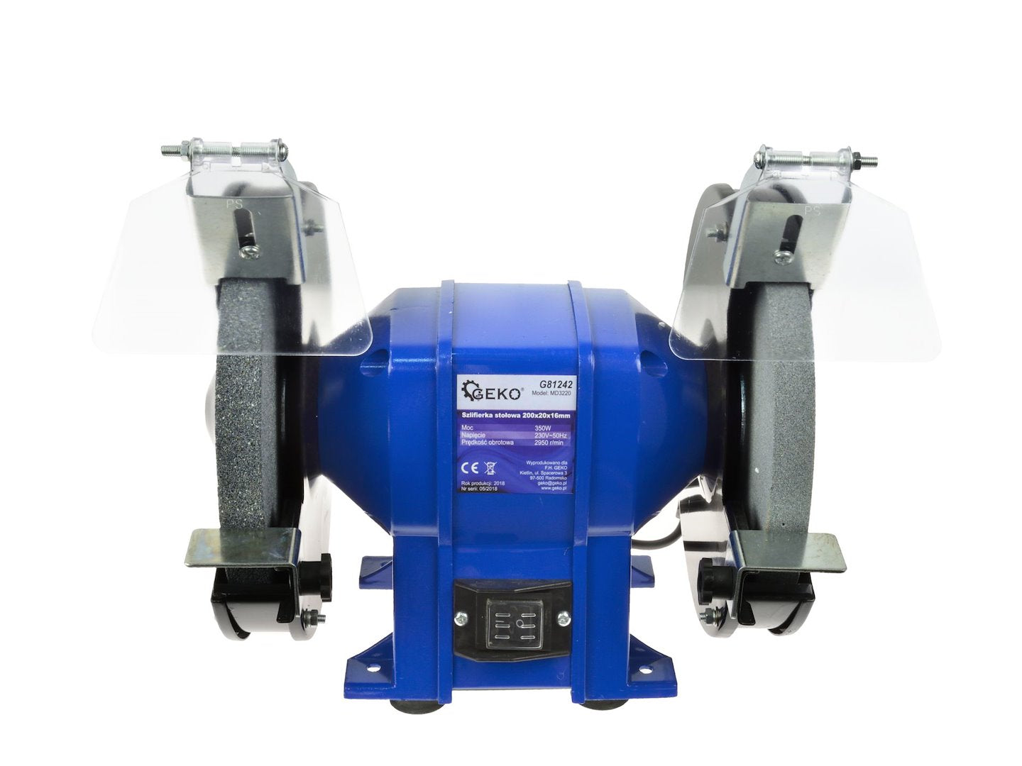 Шмиргел 350W 200х20х16 мм GEKO