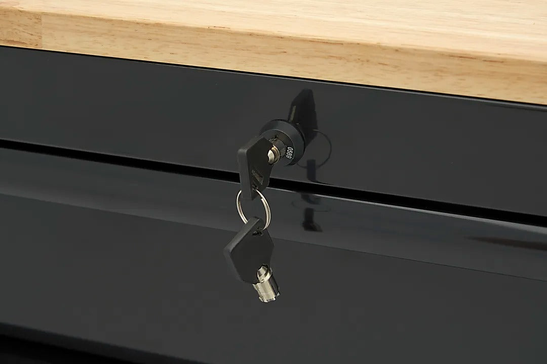 Шкаф за инструменти с 11 чекмеджета и работен плот 109 см HBM MACHINES