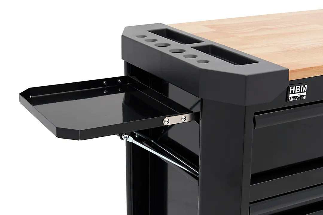 Шкаф за инструменти с 11 чекмеджета и работен плот 109 см HBM MACHINES