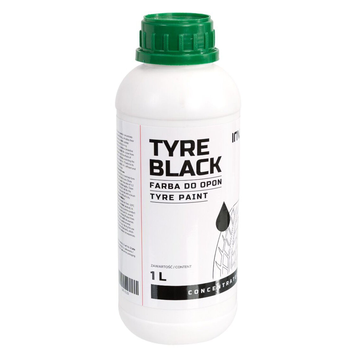Боя за гуми BLACK TYRE 1 л INVENTO
