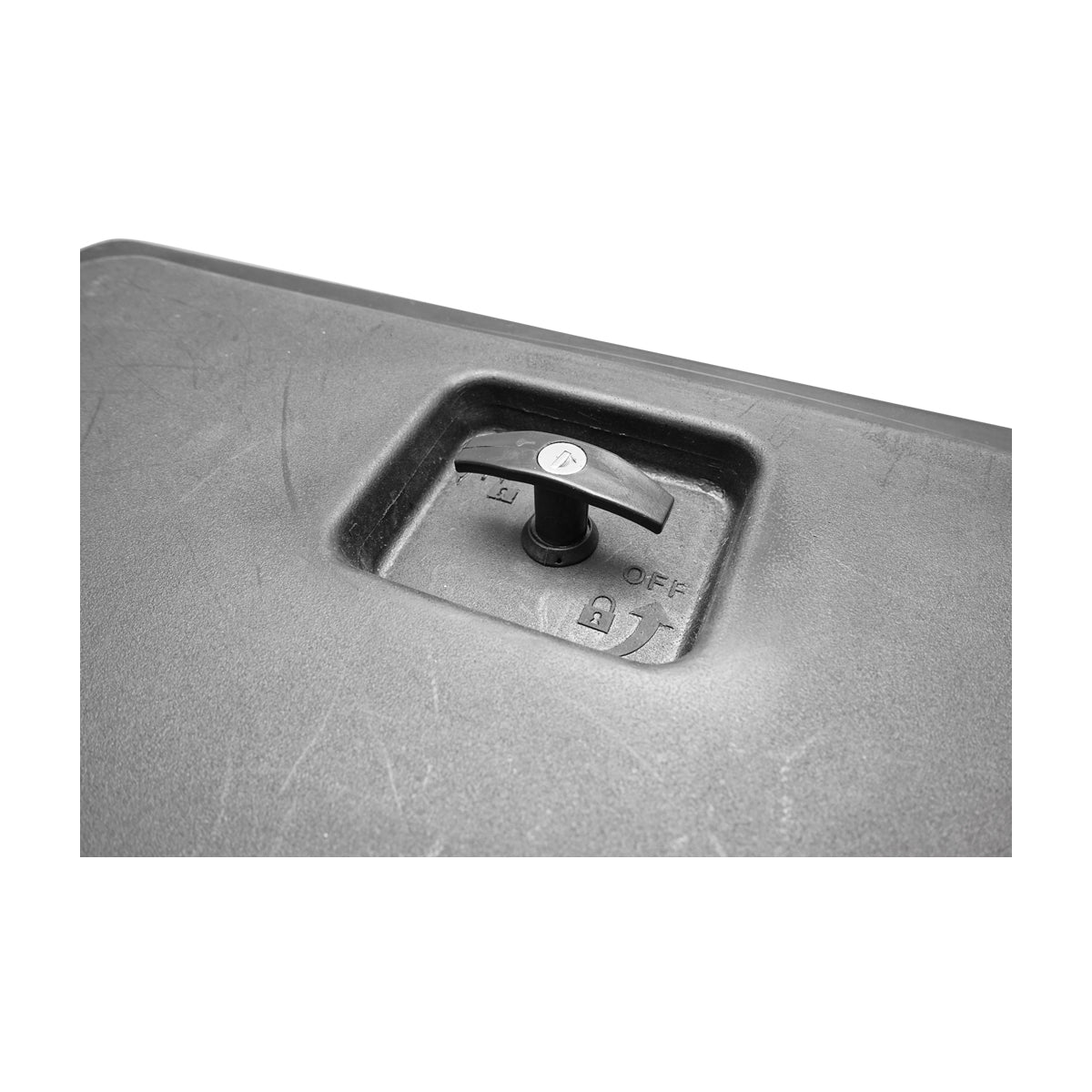 Кутия за инструменти без опора, черна пластмаса 468x470x600 мм