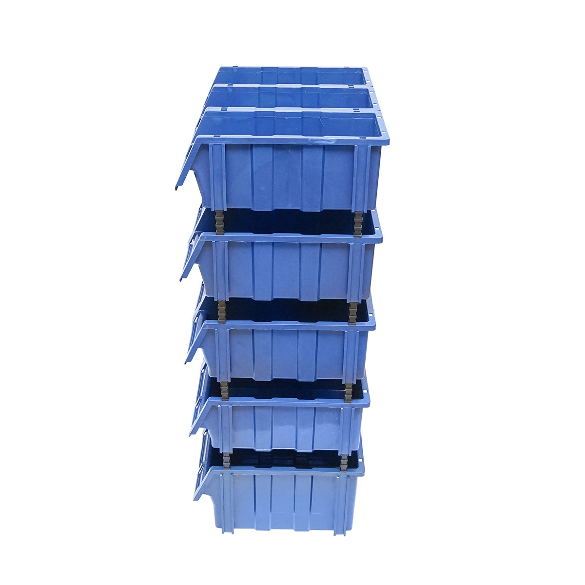 Стойка с 13 кутии за съхранение/организация, синя пластмасова кутия, 510x400x1000мм