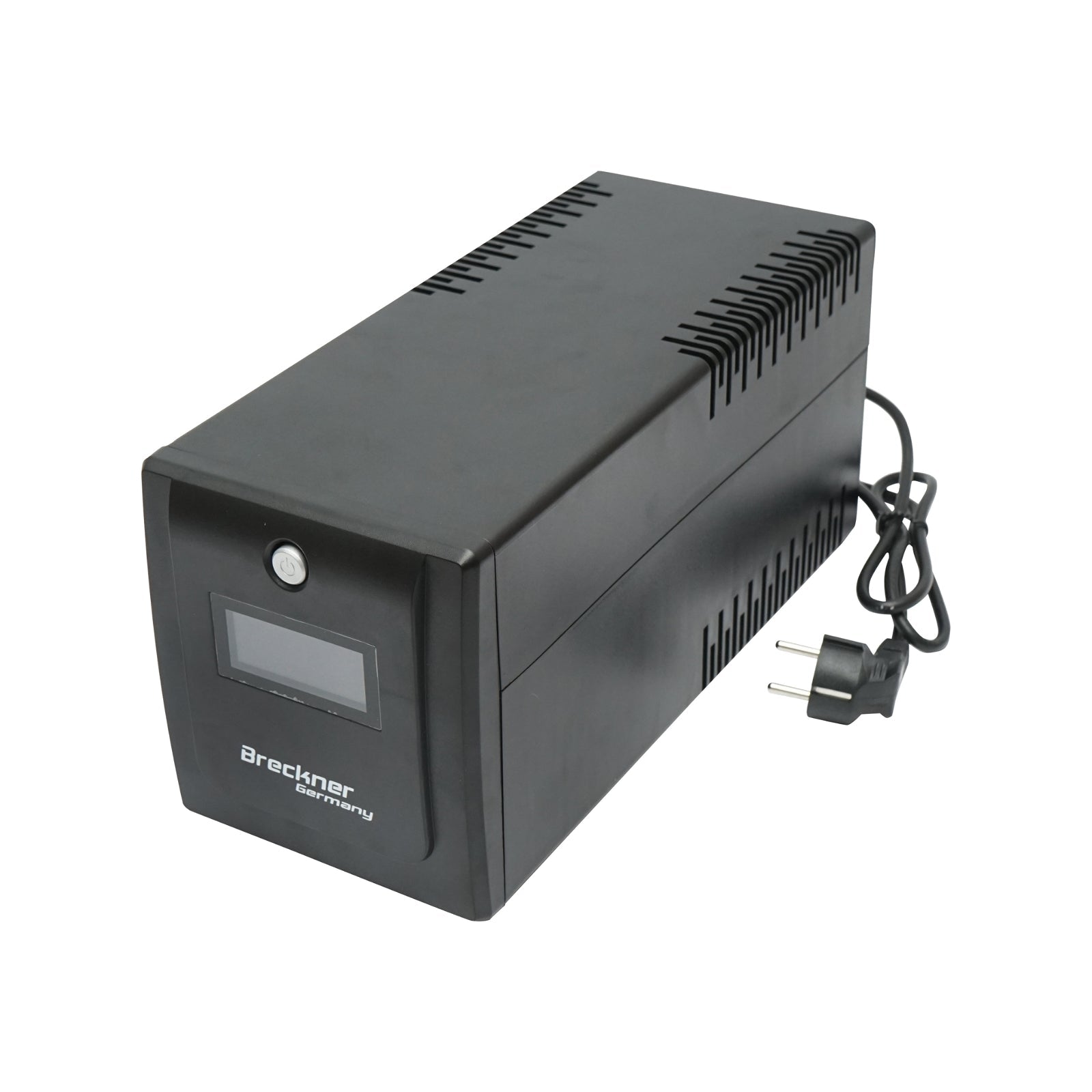 UPS устройство 1000VA/600W с 2x7,5Ah батерии и 4 шуко гнезда, LCD, USB Breckner Germany